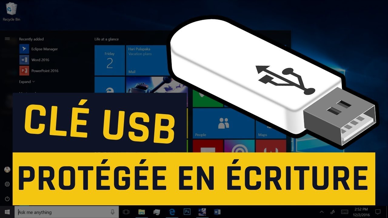 Débloquer une clé USB protégée en écriture Guide complet Dean Of Web