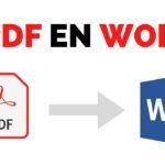 Insérer pdf dans word Tuto complet détaillé