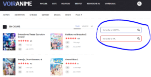 voir un mangas sur voiranime